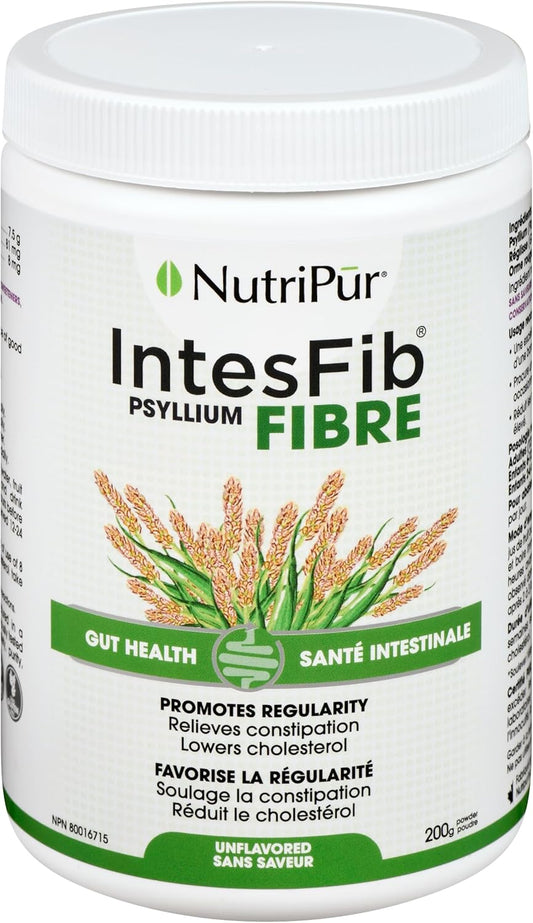 Nutripur IntesFib Organic Psyllium Powder, 200 gr