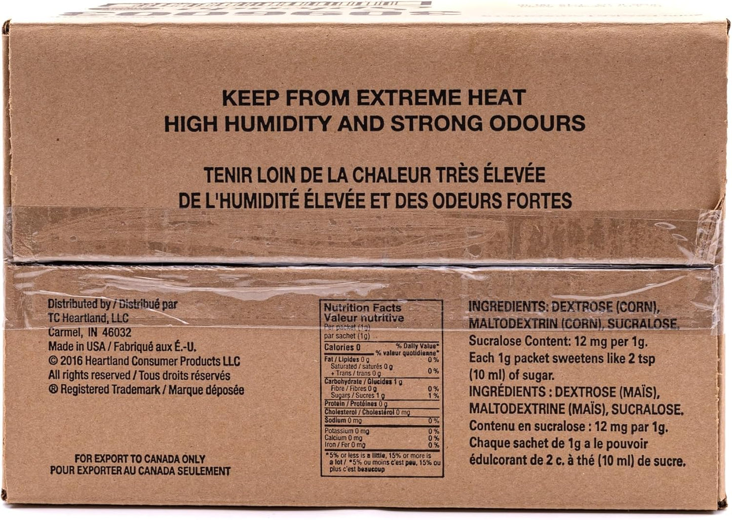 SPLENDA No Calorie Sweetener, 2000 Count Packets