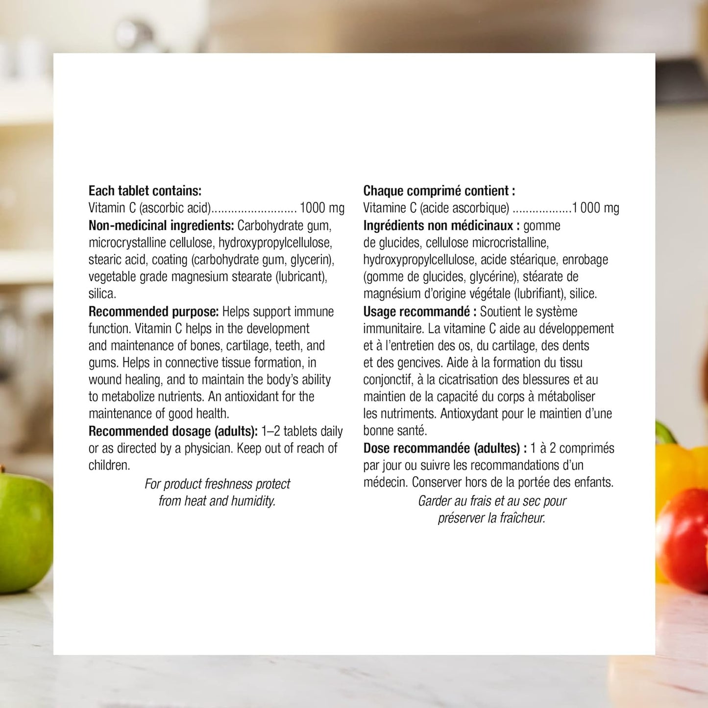 Webber Naturals 维生素 C 缓释片 1000 毫克，150 片，有益于骨骼、牙齿、免疫和抗氧化健康