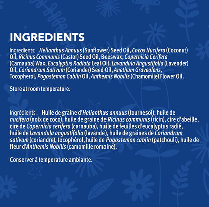 hydraSense 婴儿护理舒缓膏 – 温和舒缓，舒适肌肤，不含凡士林，无刺激性，采用天然成分桉树、薰衣草和洋甘菊制成，经儿科医生测试（2x43 克）