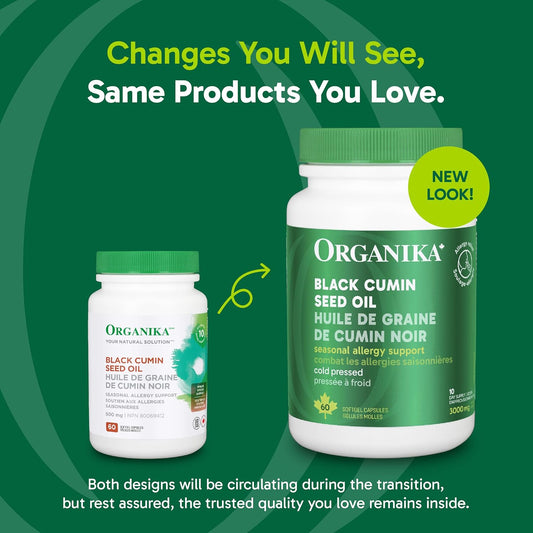 Organika Black Cumin Seed Oil 60 Sftgl