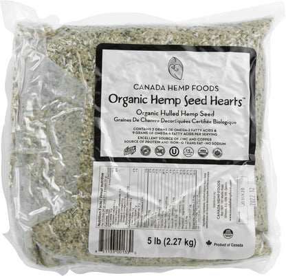 加拿大大麻食品有机大麻籽，5磅袋装