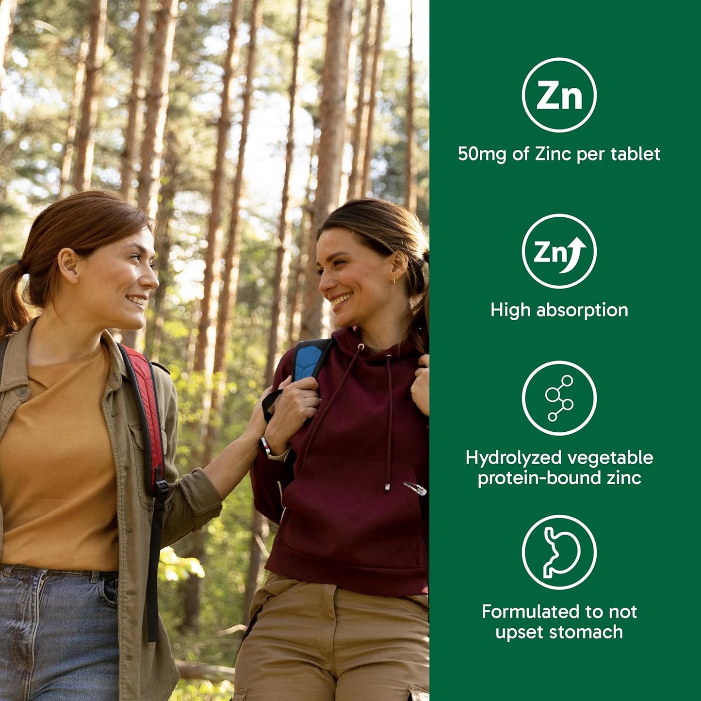 Organika 螯合鋅 45 片