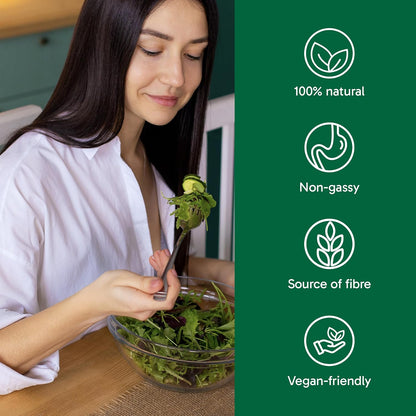 Organika 洋车前子壳 - 优质纤维来源，有助于消化和缓解便秘 - 454 克