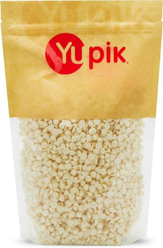 Yupik 酸奶片，1 公斤，6 片，无麸质，犹太洁食认证，酸奶块，酸奶蘸酱，香甜奶油味，乳白色，融化顺滑，非常适合烘焙、零食、造型和浇头