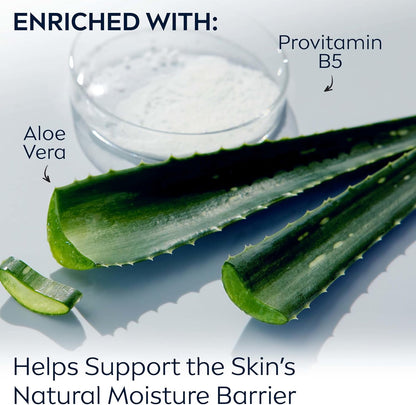 NIVEA MEN Protect & Care Refreshing Face Wash, Men’s Face Cleanser with Pro-Vitamin B5 & Aloe Vera, Moisturizing Men's Face Wash, No Drying Alcohol, Dermatologically-Tested Skin Care, 150mL