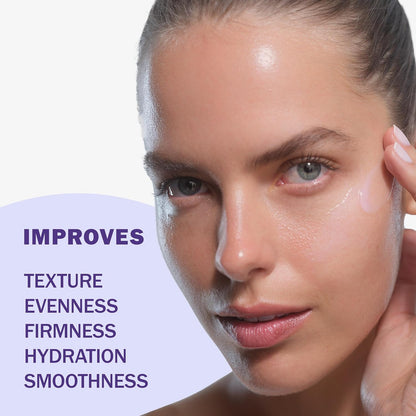 含烟酰胺、维生素 C、胶原蛋白肽、AHA 和维生素 E 的超级精华液，14 毫升，旅行装；新生塑颜微雕面霜，含维生素 B3 和烟酰胺的面部保湿霜，50 毫升