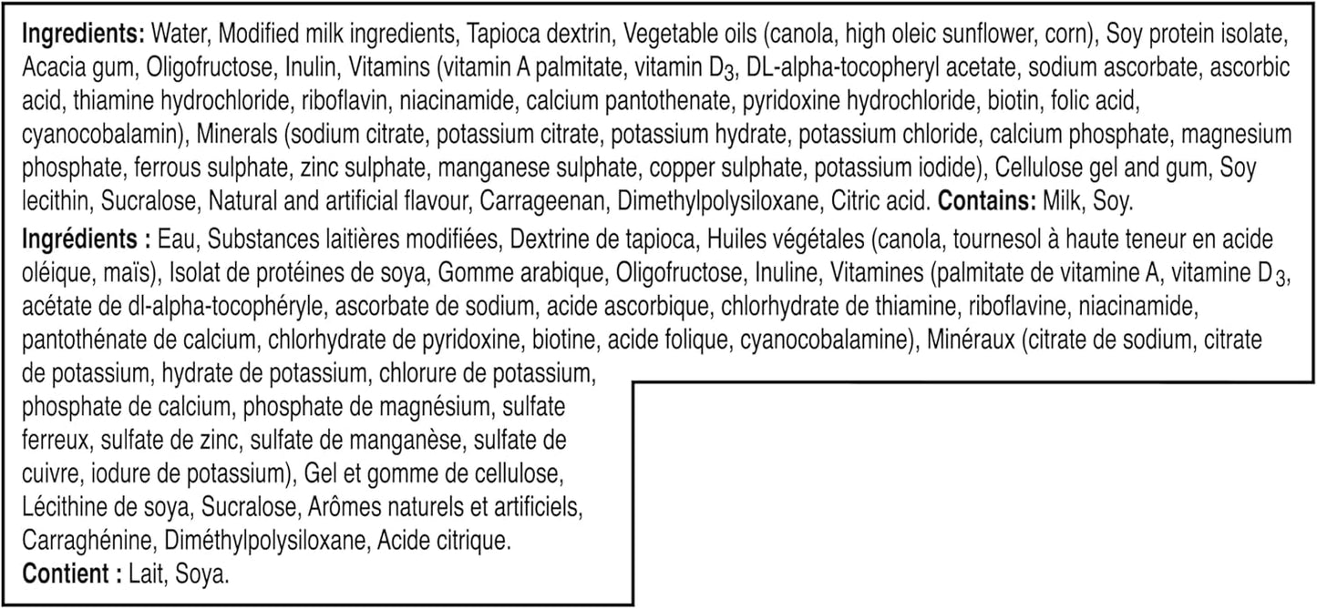 BOOST CarbSmart 香草味，高蛋白，低糖，24 种维生素和矿物质，营养补充剂，16 克蛋白质，0.5 克糖，犹太洁食，无麸质，适合糖尿病患者，24 瓶，6 公斤
