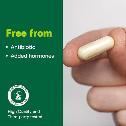 Organika Biocell Collagen- Type 2 Collagen, Hyaluronic Acid, Chondroitin Sulfate, Joint Support- 180caps