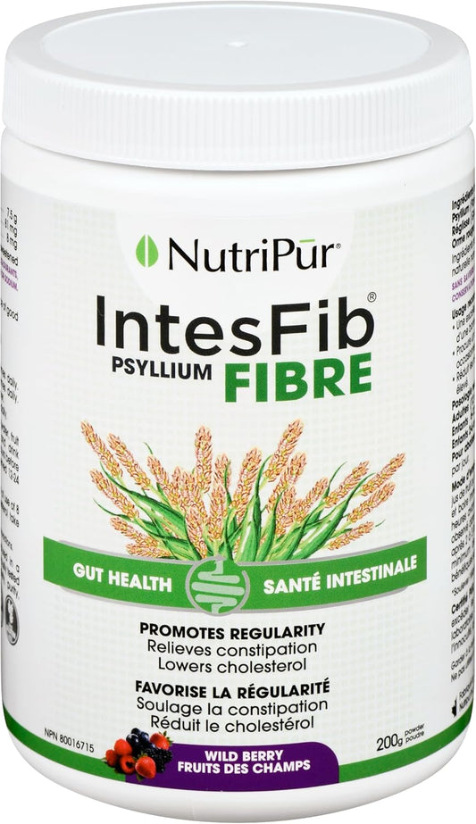 Nutripur IntesFib Organic Fibre - Berry Flavor, 200 gr