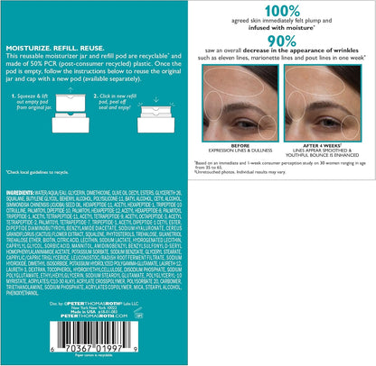 Peter Thomas Roth Peptide Skinjection Moisture Infusion Cream Cream (Refillable) Unisex-1.7 oz