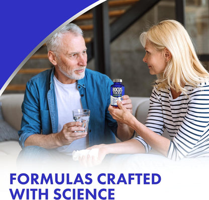 Focus Factor 大腦補充劑和完整複合維生素（150 粒），含鋅、鎂、維生素 B6、B12、D、假馬齒莧和 N-乙醯酪氨酸，支持認知功能和大腦健康