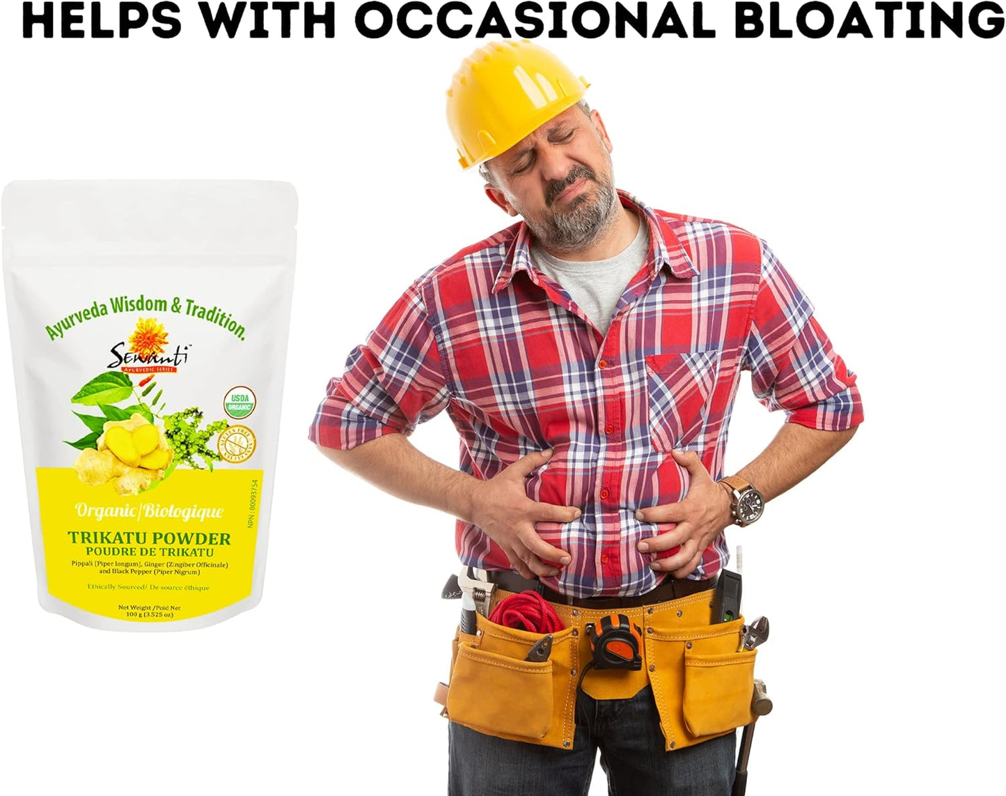 Sewanti Organic Trikatu Powder, NPN 80093754,100g