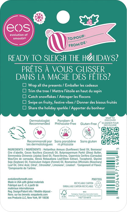 eos Holiday Collection Candy Apple and Sugar Plum Spritz, 8g, 2 pack