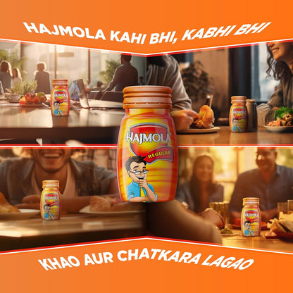 Hajmola 普通片劑 120 片。 Dabur 出品
