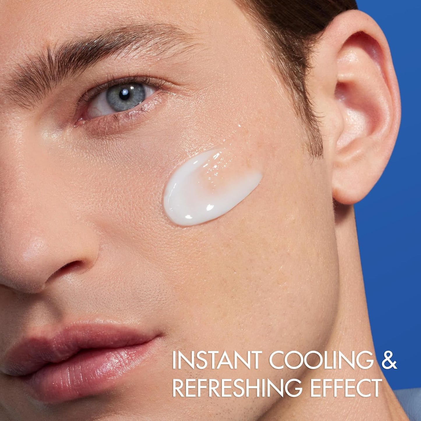 Biotherm Homme Hydrating And Cooling Facial Gel Cream, Aquapower Concentrated Glacial Hydrator 72H, Moisturizes and Re-energises the Skin, For All Skin Types, 50 ml