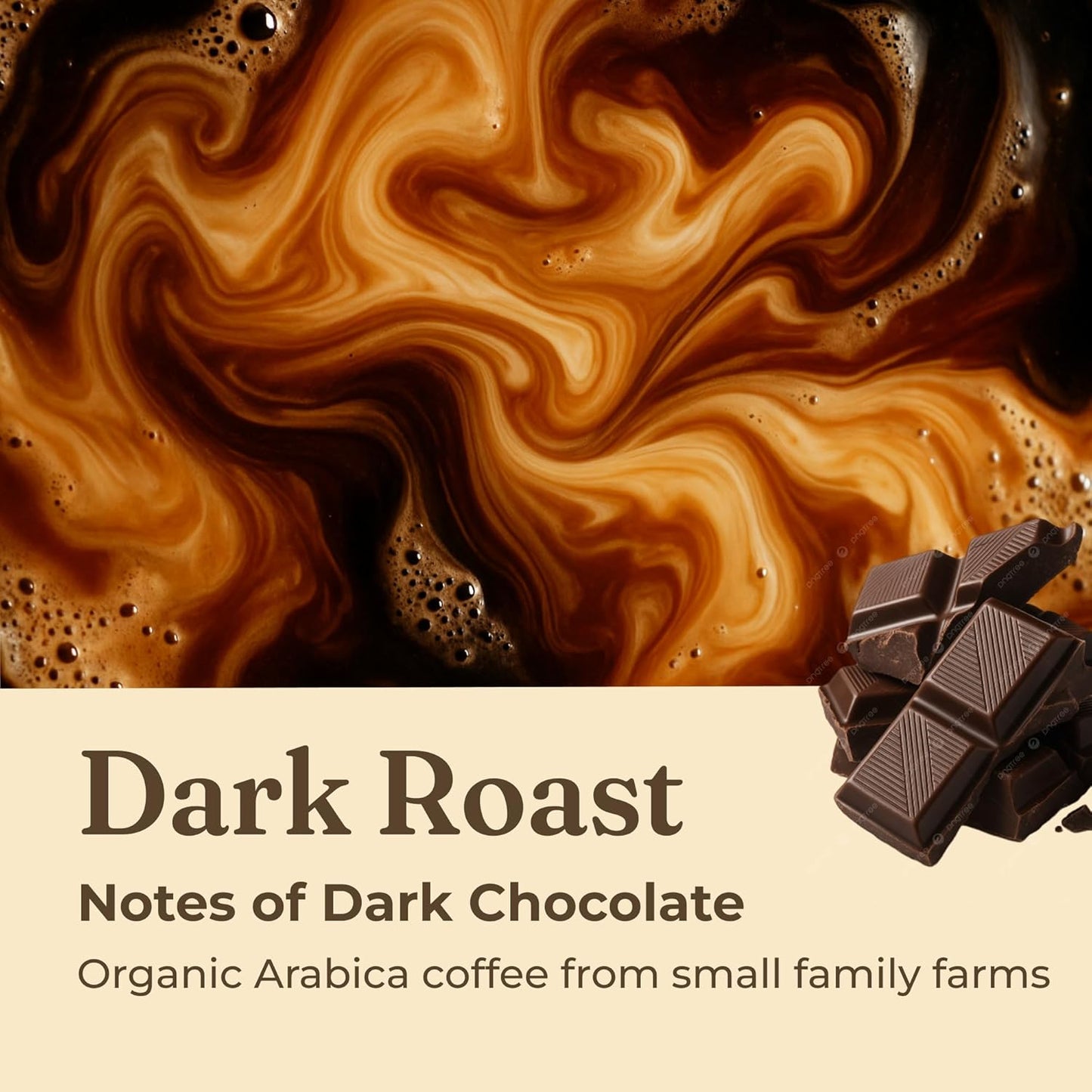 Four Sigmatic Think 蘑菇研磨咖啡 | 有機研磨咖啡，含猴頭菇和白樺茸 | 益智蘑菇咖啡，有助於提高注意力和增強免疫力 | 340克/袋