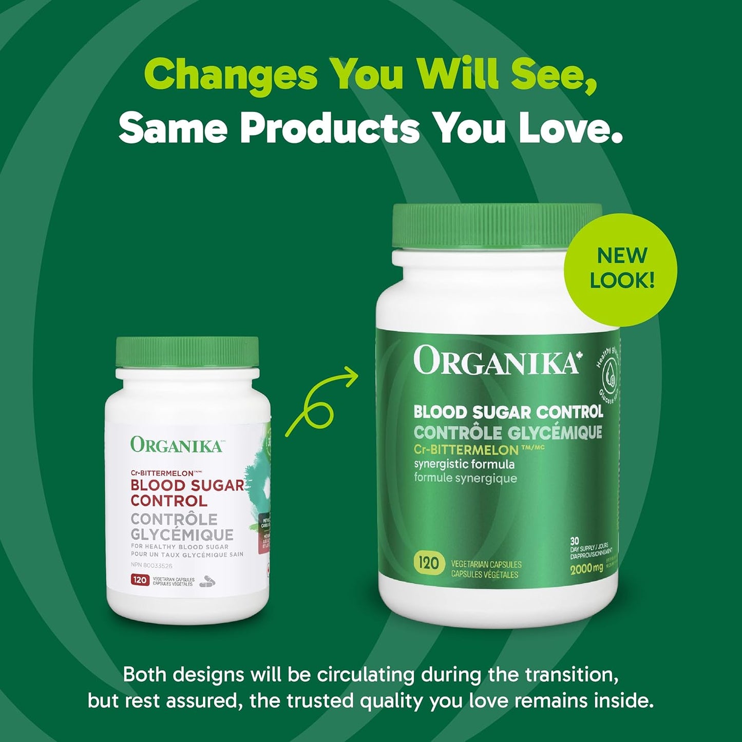 Organika 血糖控制（原名 Cr-苦瓜）120 粒胶囊