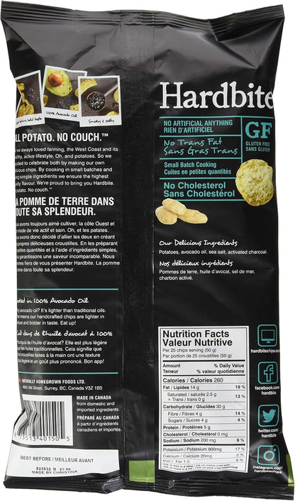 Hardbite 黑海盐鳄梨油 128g