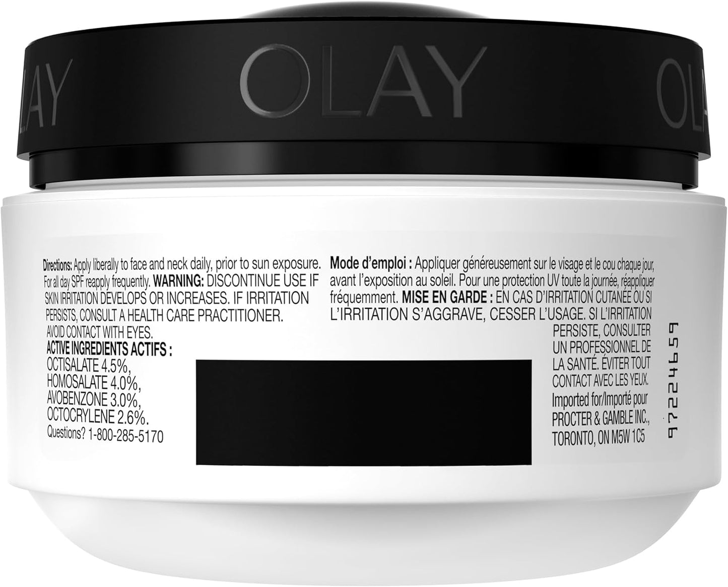 Olay UV Moisturizing Cream Moisturizing Formula With Vitamins E & B3, SPF 15 UVA/UVB, 60 mL