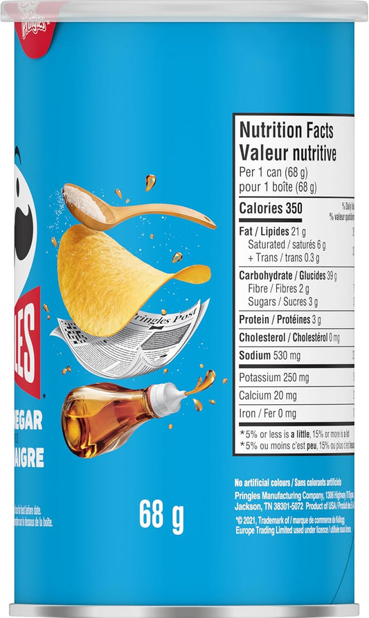 Pringles® 盐醋味薯片 68克 x 12（12片）