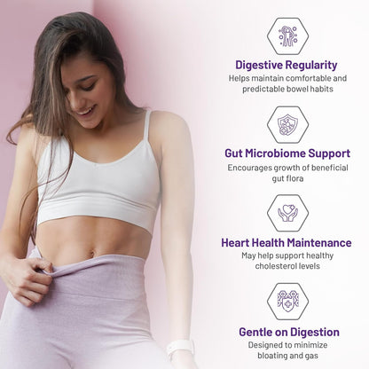 AOR - SoluFibre 粉，300 克，60 份 - 部分水解瓜尔胶 Sunfiber，促进消化舒适和规律 - 纯素、非转基因和无麸质 - 温和的益生元纤维补充剂 - 可溶性纤维