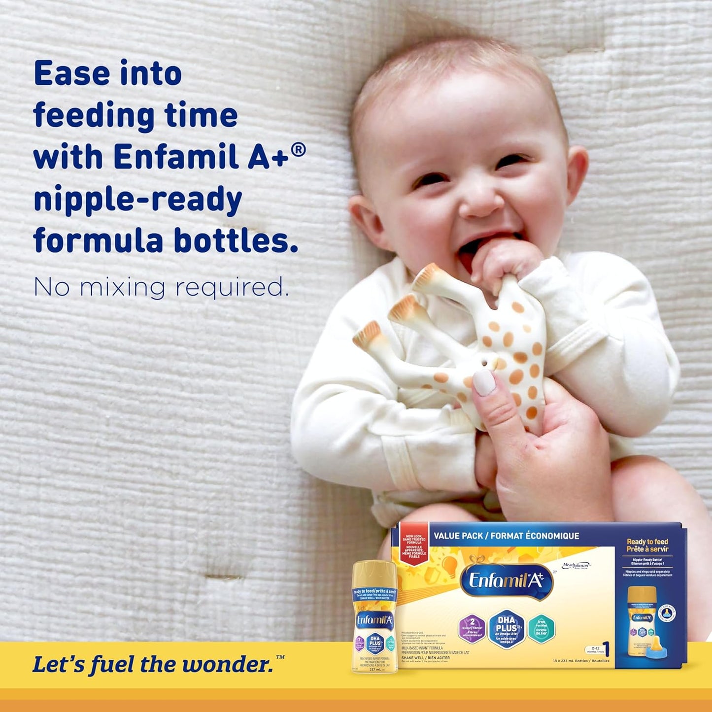 Enfamil A+ 嬰兒配方奶粉，含健腦 DHA，適合 0-12 個月，663 克，6 包