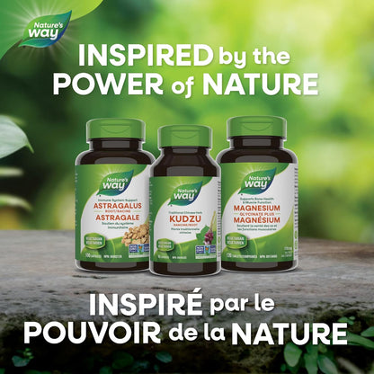 Nature's Way 葛根健康補充劑 – 優質草本補充劑 - 非基因改造項目認證，50 粒素食膠囊