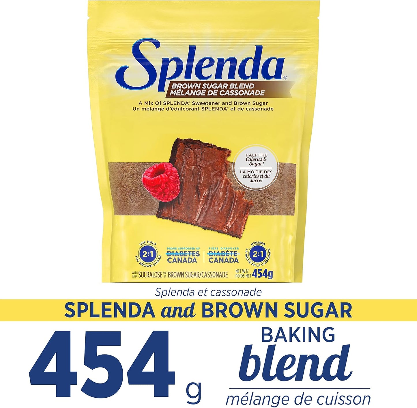 Splenda Brown Sugar Blend Low Calorie Sweetener (454g)