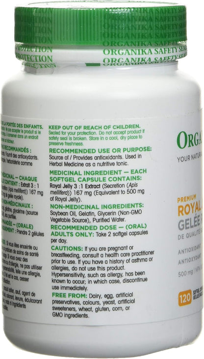 Organika 優質蜂王乳（高級）120 毫升
