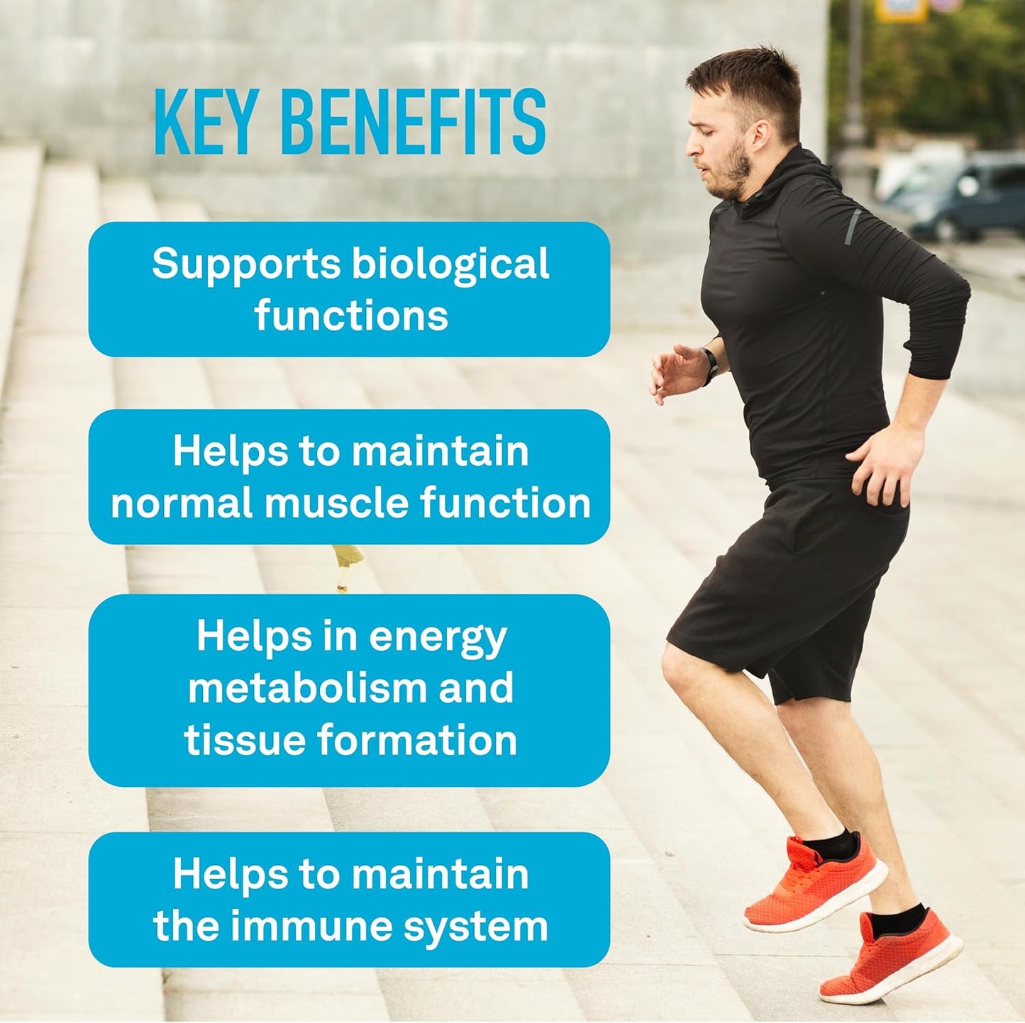 Electrolytes Boost Capsules - Healthy Hydration and Energy Boost, Infused with Zinc and Vitamin B6 for Enhanced Immunity and Muscle Function, BPA and Gluten Free - 200vcaps