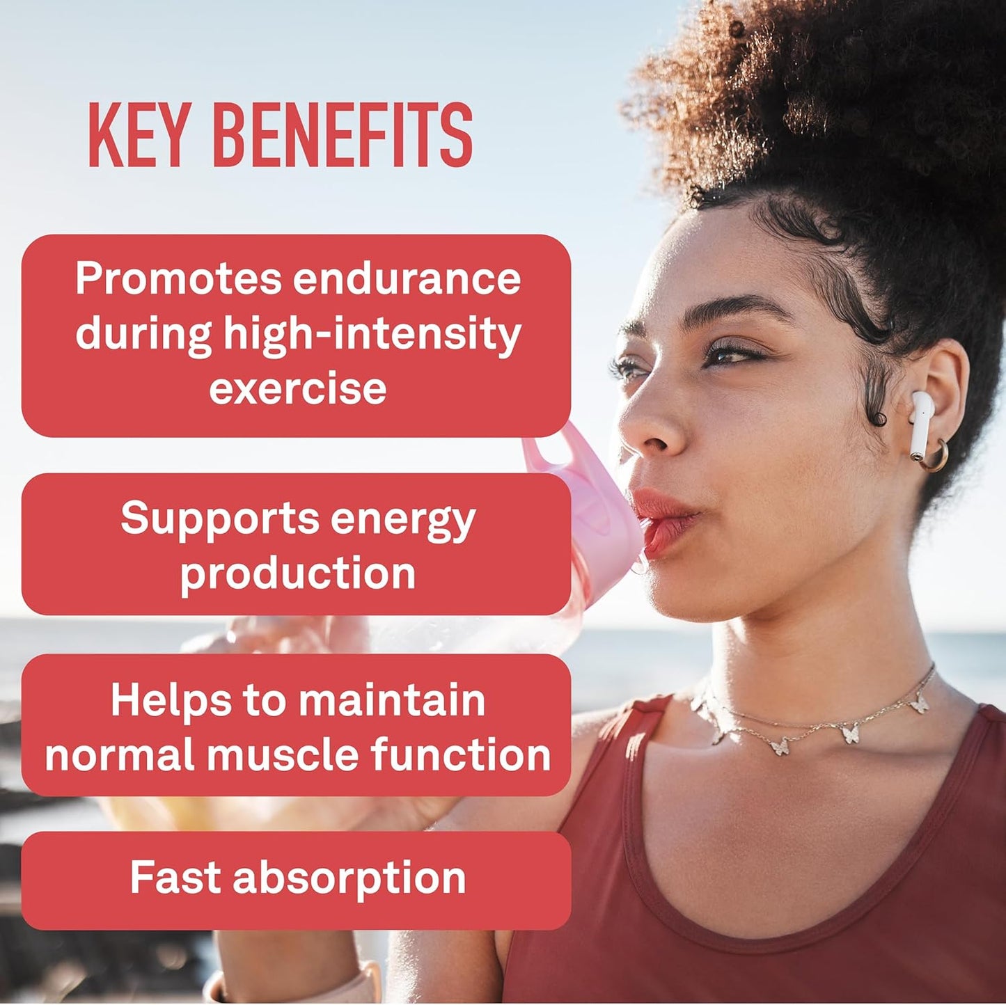 Organika Electrolyte Salt Tabs - Fruit Punch Flavour Chewable - Fast Hydration for Endurance and Energy Boost with Added D-Glucose - 60tabs