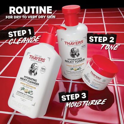 THAYERS Barrier Bestie Ultra Whip 面部保湿霜，含神经酰胺和甘蔗角鲨烷，适合干性至极干性肌肤，促进肌肤修复，59 毫升