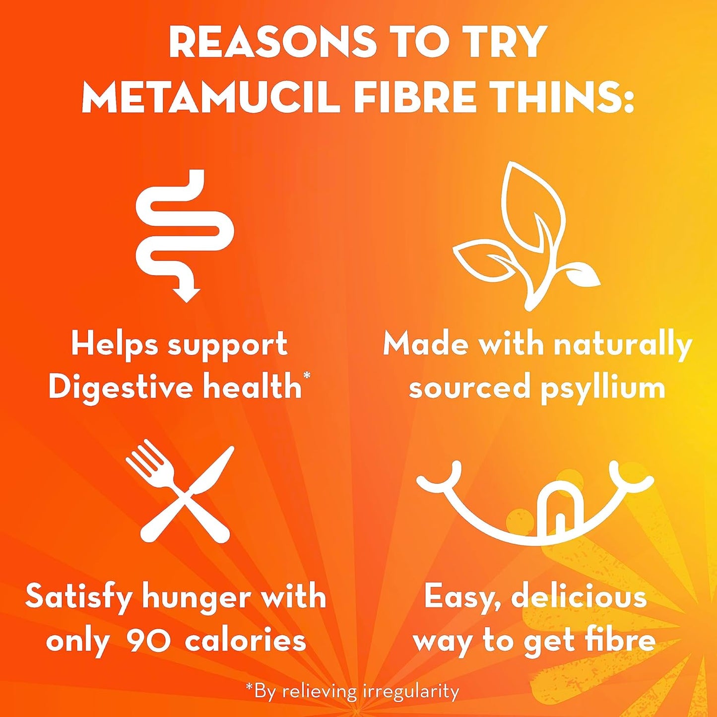 Metamucil 薄纤维饼干，肉桂香料味，12 份（共 24 块饼干）