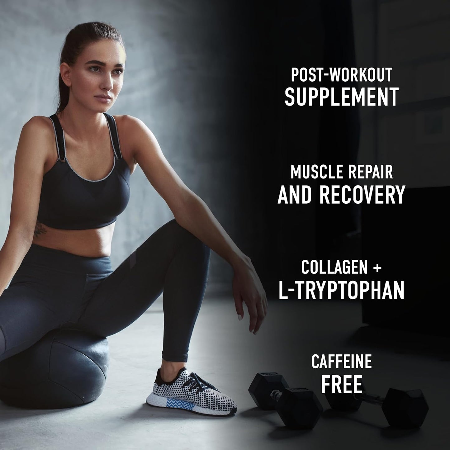 Organika 電解質恢復 - 無糖運動後補充劑，含支鏈氨基酸和 L-谷氨酰胺 - 漿果味 - 180 克，30 份