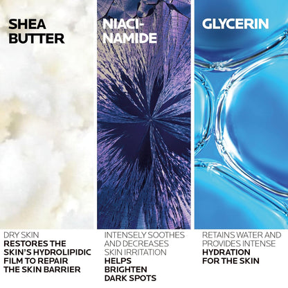 La Roche Posay Face Cream & Body Lotion BUNDLE, Toleriane Sensitive Cream & Lipikar Baume LIGHT AP+M, Hydration for Face & Body, Suitable for Sensitive, Dry to Very Dry Skin, Fragrance-Free