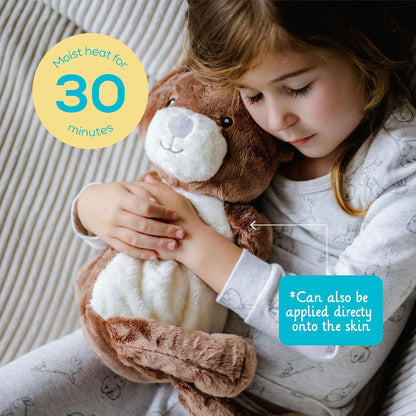 魔法袋 Warmy Noa the Bear 冷熱敷袋，屢獲殊榮的舒適治療伴侶，天然可堆肥，可擁抱療法，加拿大衛生部註冊，多功能健康伴侶