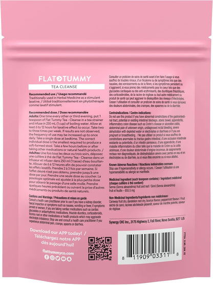 平腹茶清潔 - 含番瀉葉瀉藥的結腸清潔茶，可緩解便秘、腹脹和脹氣 - 排毒清潔，含蒲公英根 - 緩解女性腹脹