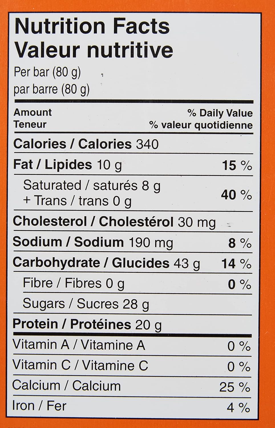 佳得乐乳清蛋白棒 - 巧克力焦糖味，12 条，960 克