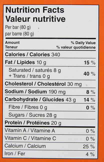 佳得乐乳清蛋白棒 - 巧克力焦糖味，12 条，960 克