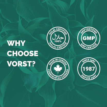 VORST 有機洋車前子殼粉 900 克 | 纖維混合瀉藥補充劑，用於便秘和腹瀉 | 無糖無麩質纖維軟便劑 | 可用於烹飪或烘焙的纖維 | GLP-1 支持 | 1 罐