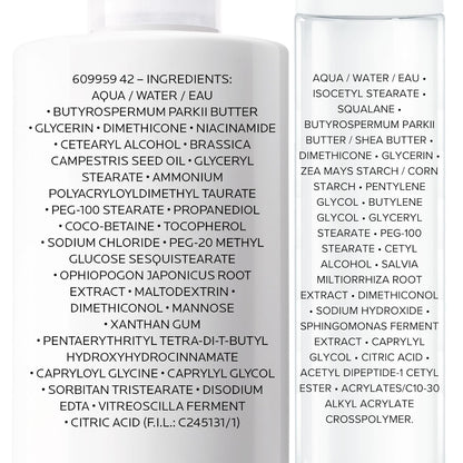 La Roche Posay Face Cream & Body Lotion BUNDLE, Toleriane Dermallergo Creme & Lipikar Baume AP+M, Your Sensitive Skin Hydration Duo, Suitable for Sensitive, Dry to Very Dry Skin, Fragrance-Free