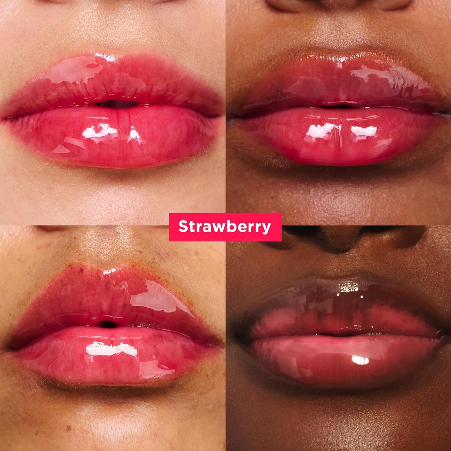 嬌韻詩潤唇油 - 08 草莓嬌韻詩女士唇油 - 0.2 盎司