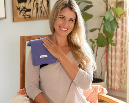 ThermiPaq 可重複使用熱敷袋和冷敷袋，適用於受傷部位 - 背部、頸部、肩部、肘部、腳踝和膝蓋冰袋，中號，12 英寸 x 6 英寸