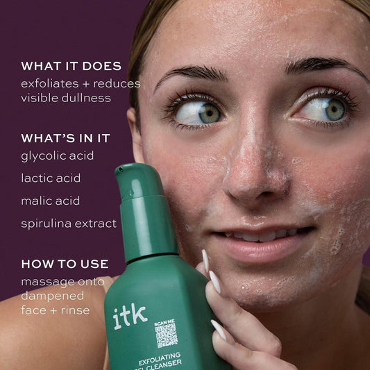 ITK Exfoliating Gel Cleanser Cleanser Women 5 oz