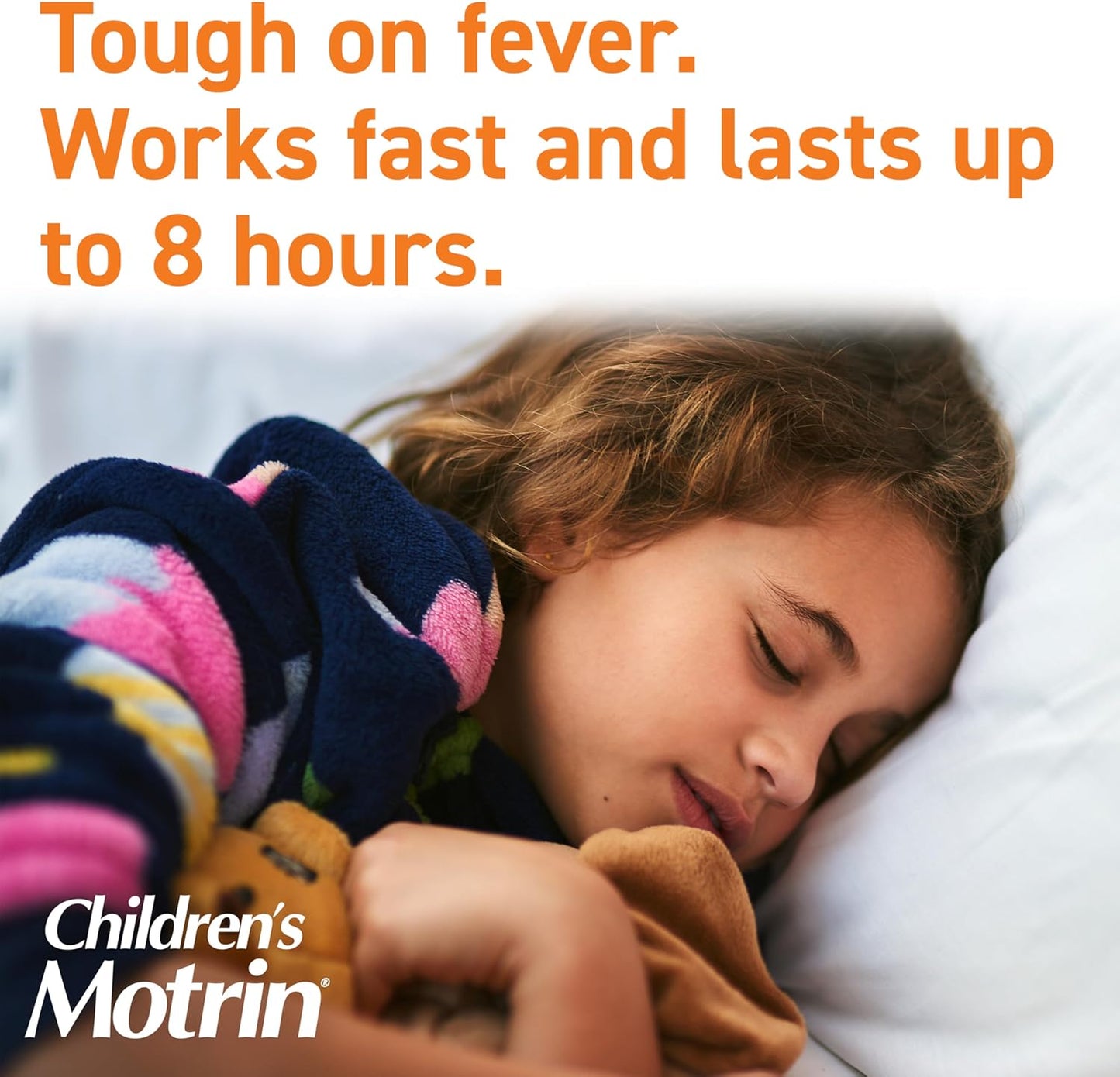 Motrin 儿童液体止痛药，退烧长达 8 小时，布洛芬，葡萄味，无色素 120ml