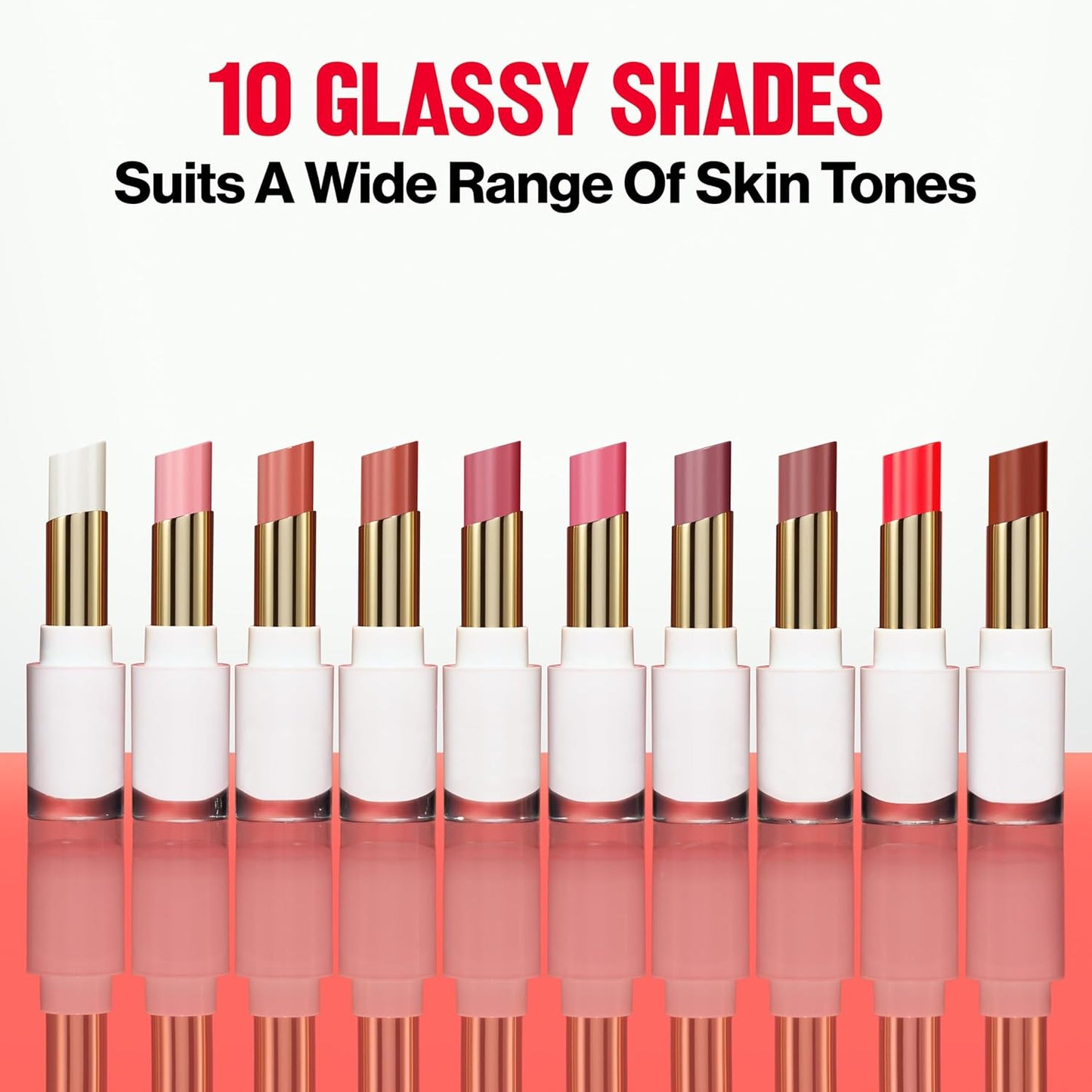 Revlon Super Lustrous Glass Shine Balm, Hydrating Tinted Lip Balm, Sheer, Glossy Shiny Finish, 008 Rum Raisin, 0.11 oz