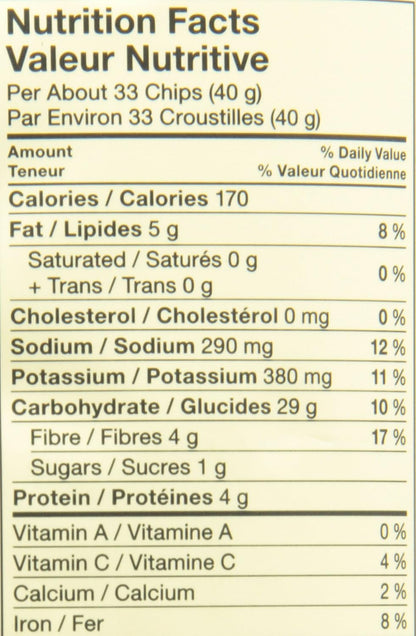 popchips veggie chips SEA SALT, share bag 85g (12 pack)