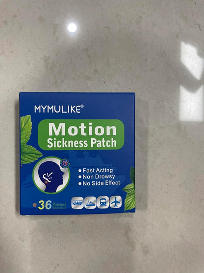 MYMULIKE 36 片暈車貼，不瞌睡暈船貼，適用於遊輪、飛機和其他交通工具 - 旅行必備，快速起效，72 小時持久