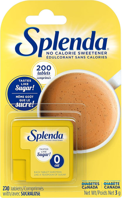 SPLENDA No Calorie Sweetener Minis, 200ct